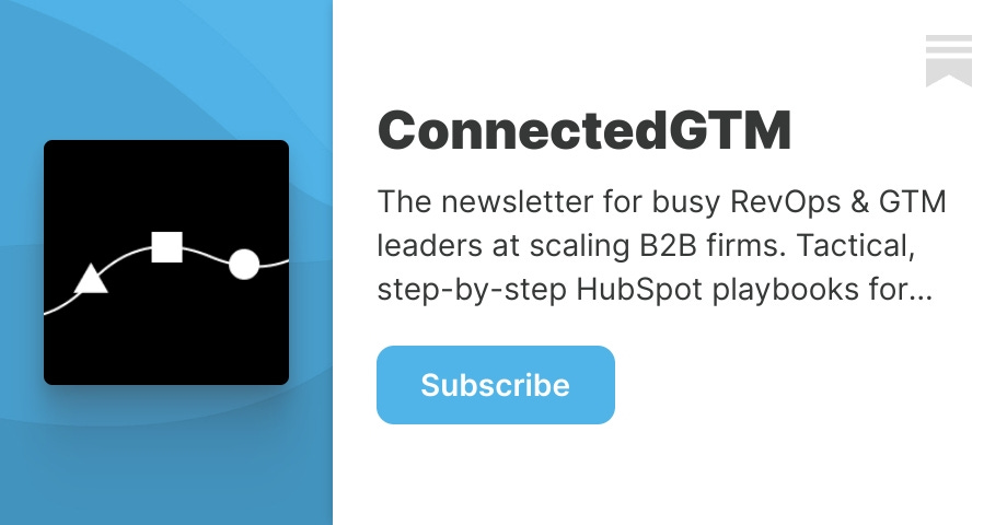 Thumbnail of ConnectedGTM | Stuart Balcombe | Substack