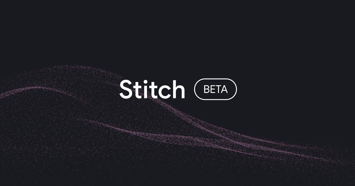 Thumbnail of Stitch - Design with AI
