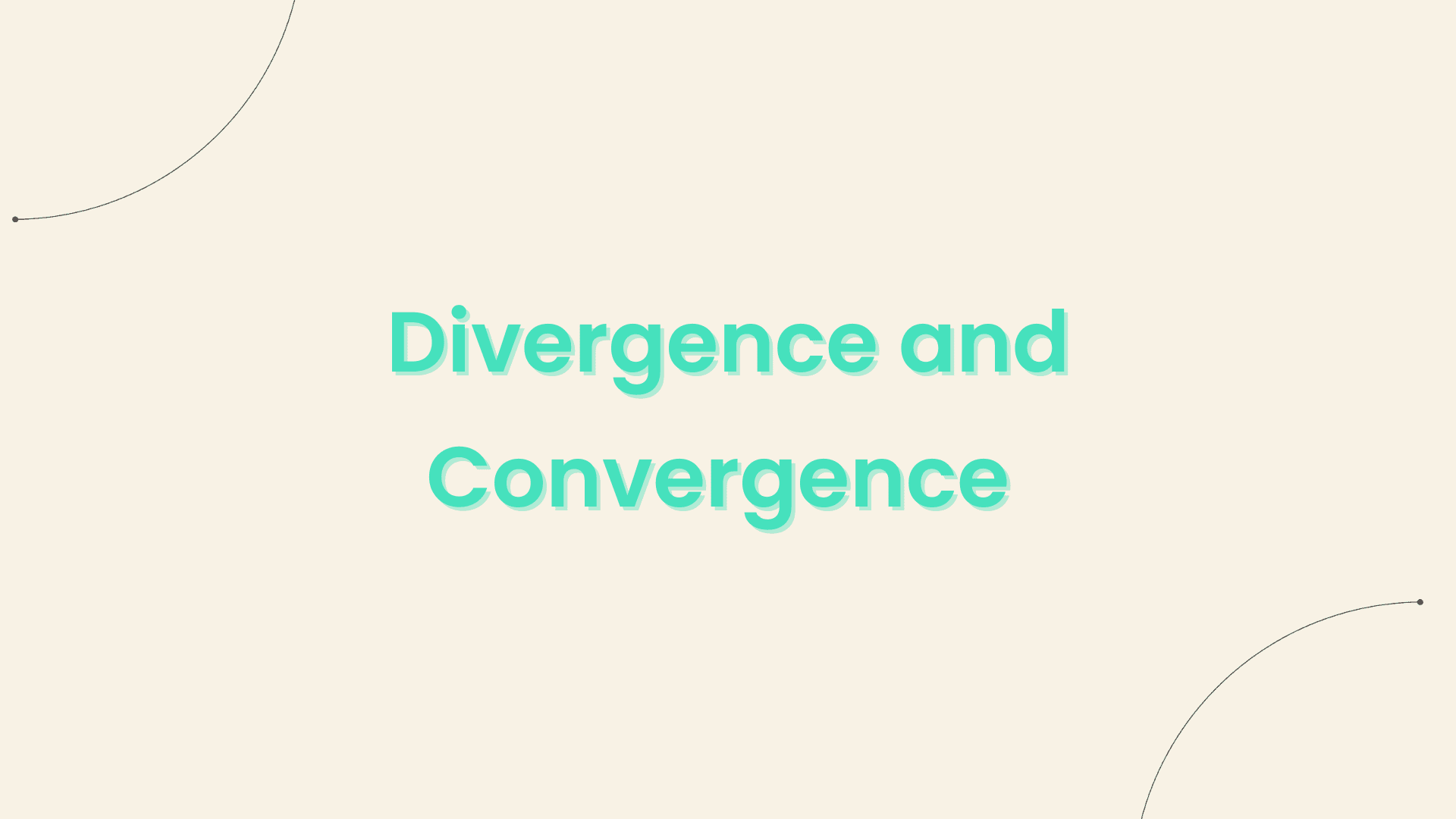 Thumbnail of Divergence and Convergence: The Two Fundamental Stages of the Creative Process