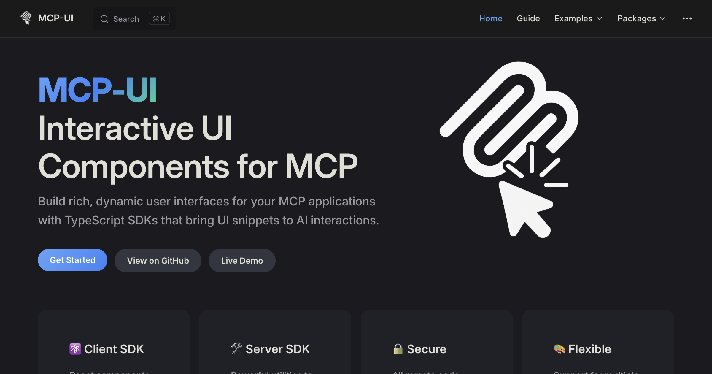 Thumbnail of MCP-UI | Interactive UI Components for MCP
