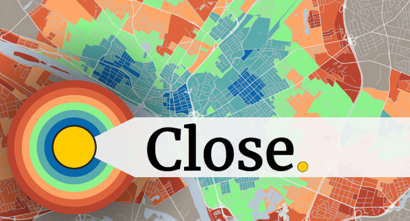 Thumbnail of Close - Travel Time Map