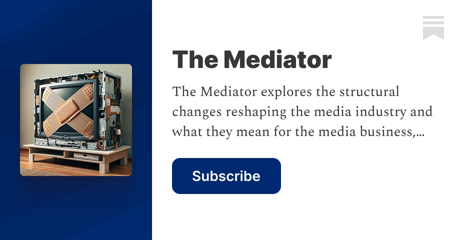 Thumbnail of The Mediator | Doug Shapiro | Substack