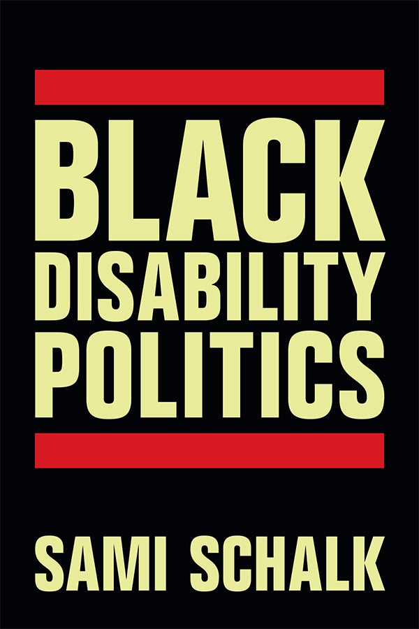Cover of Black Disability Politics
