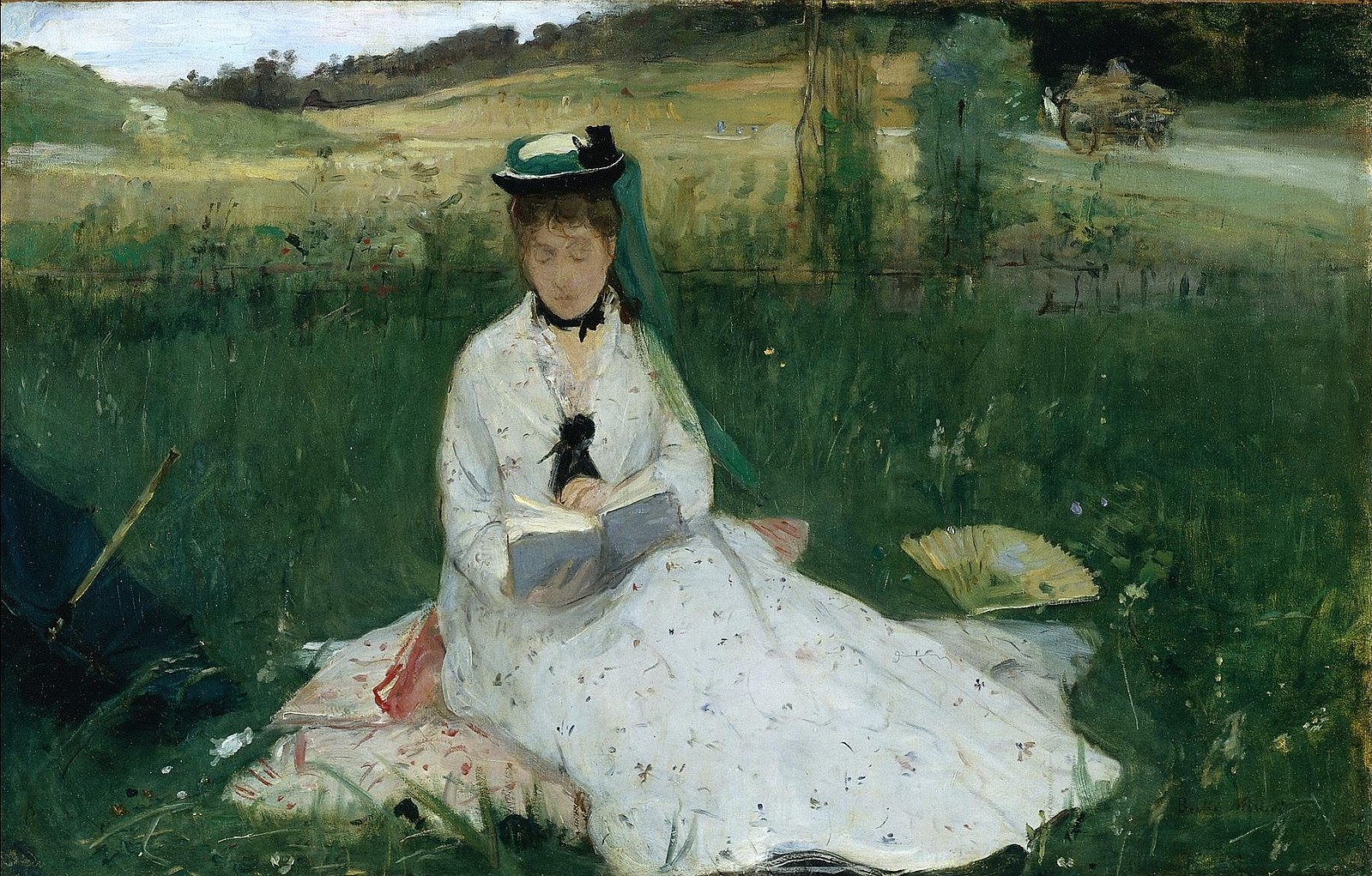 Thumbnail of File:Berthe Morisot - La Lecture (1873).jpg - Wikipedia