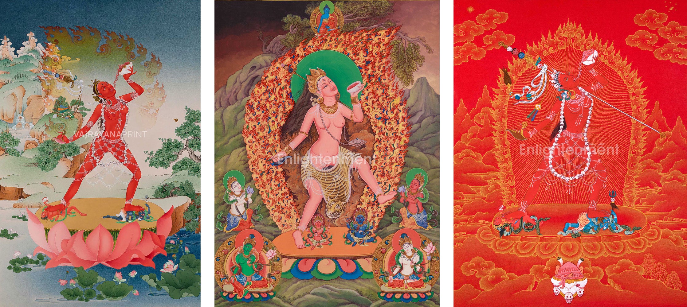 Thumbnail of Embracing the Divine Feminine: Exploring Red Dakini Vajrayogini in Buddhist Tantra