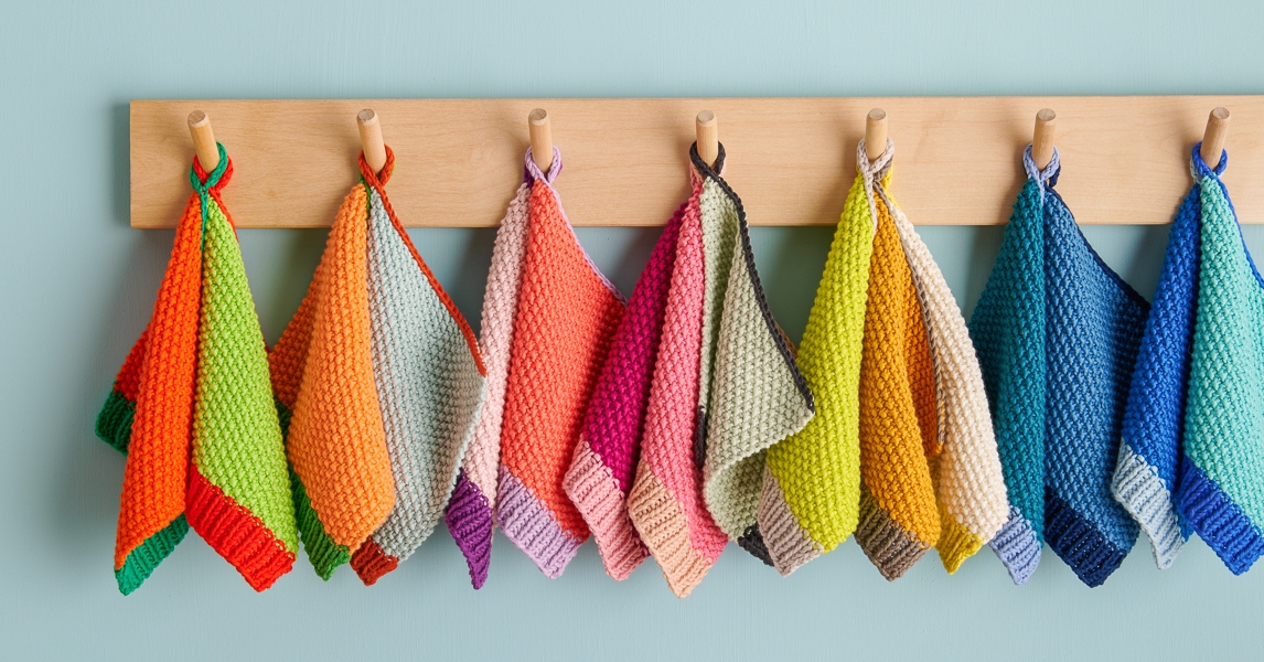 Thumbnail of Knit + Purl Washcloth: Easy, Free Washcloth Knitting Pattern