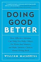 Cover of Doing Good Better