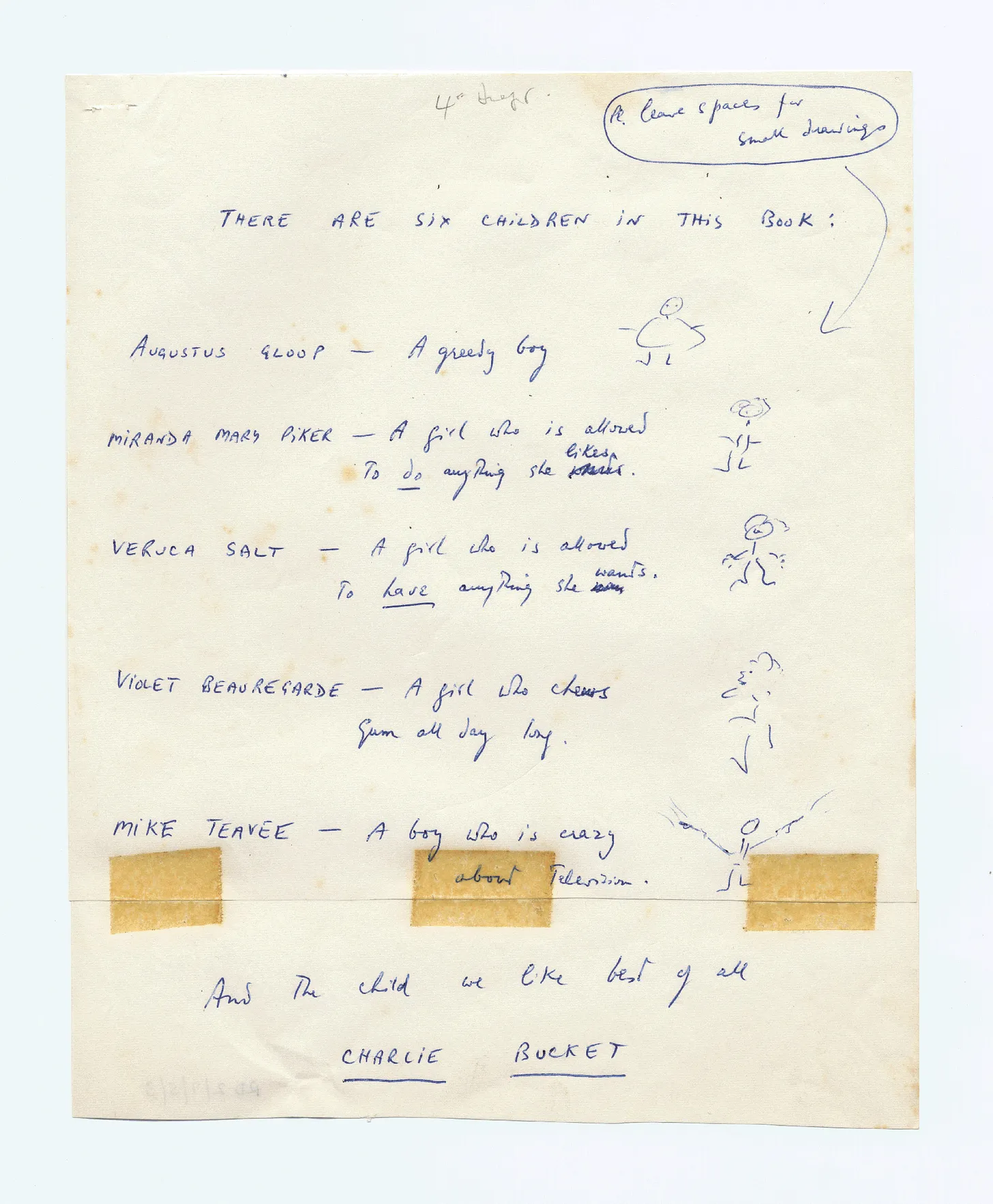 Thumbnail of Re-Noted: Roald Dahl's Diaries & Idea Books