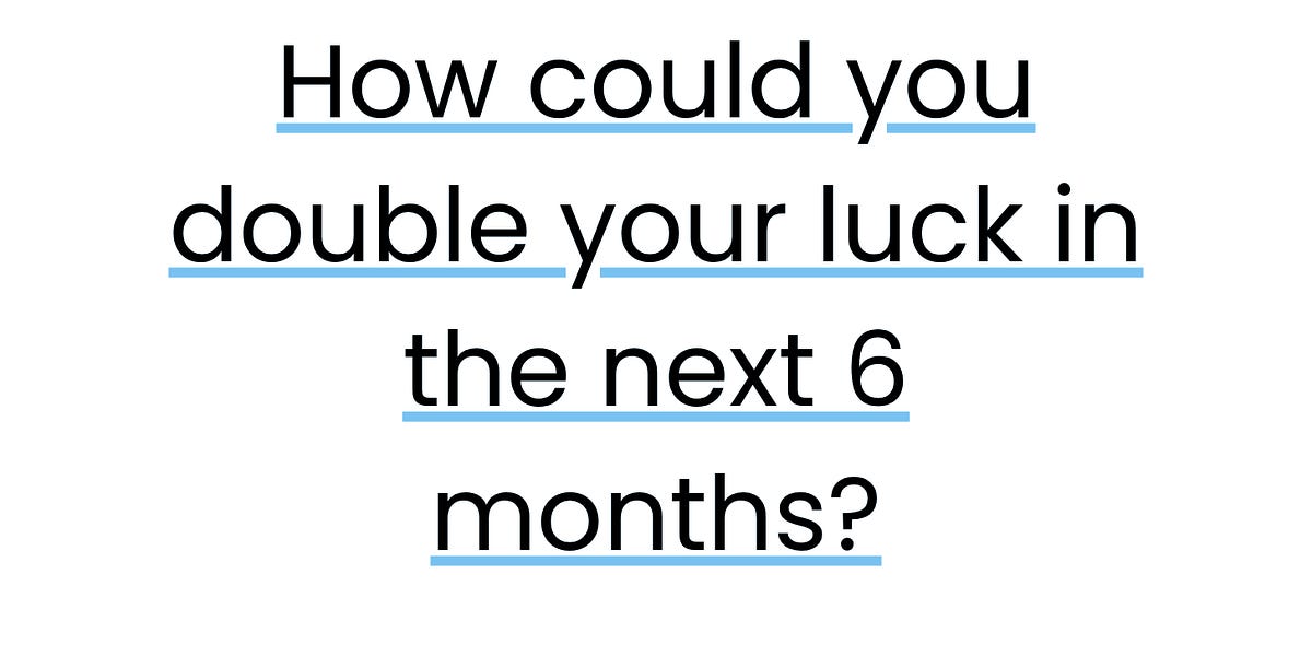 Thumbnail of How to become a luck engineer