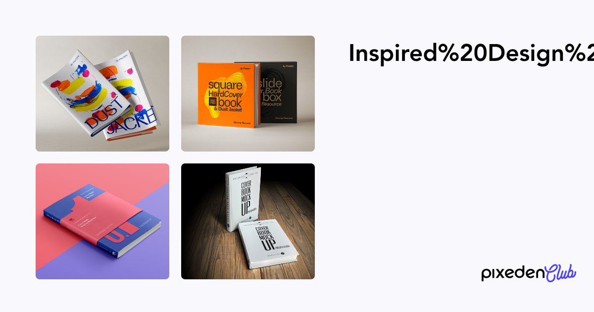 Cover of Inspired Design Resources for Creatives | Pixeden Club
