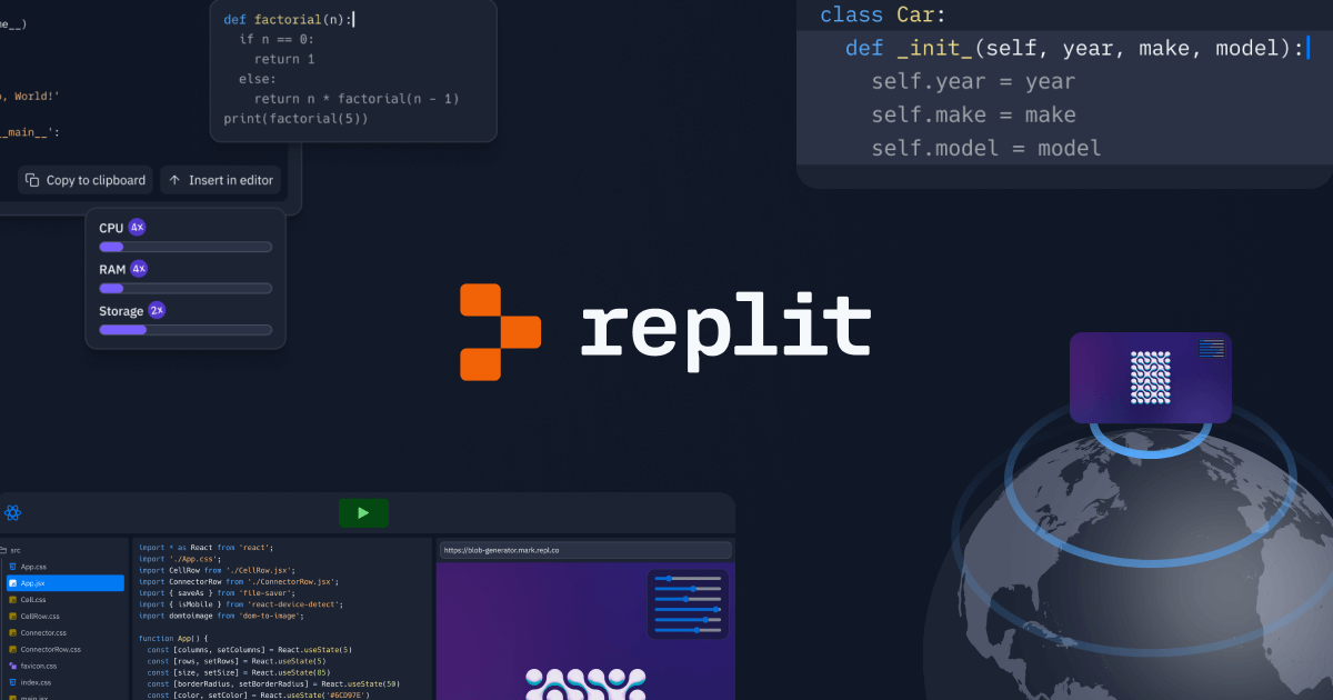 Thumbnail of Replit: the collaborative browser based IDE