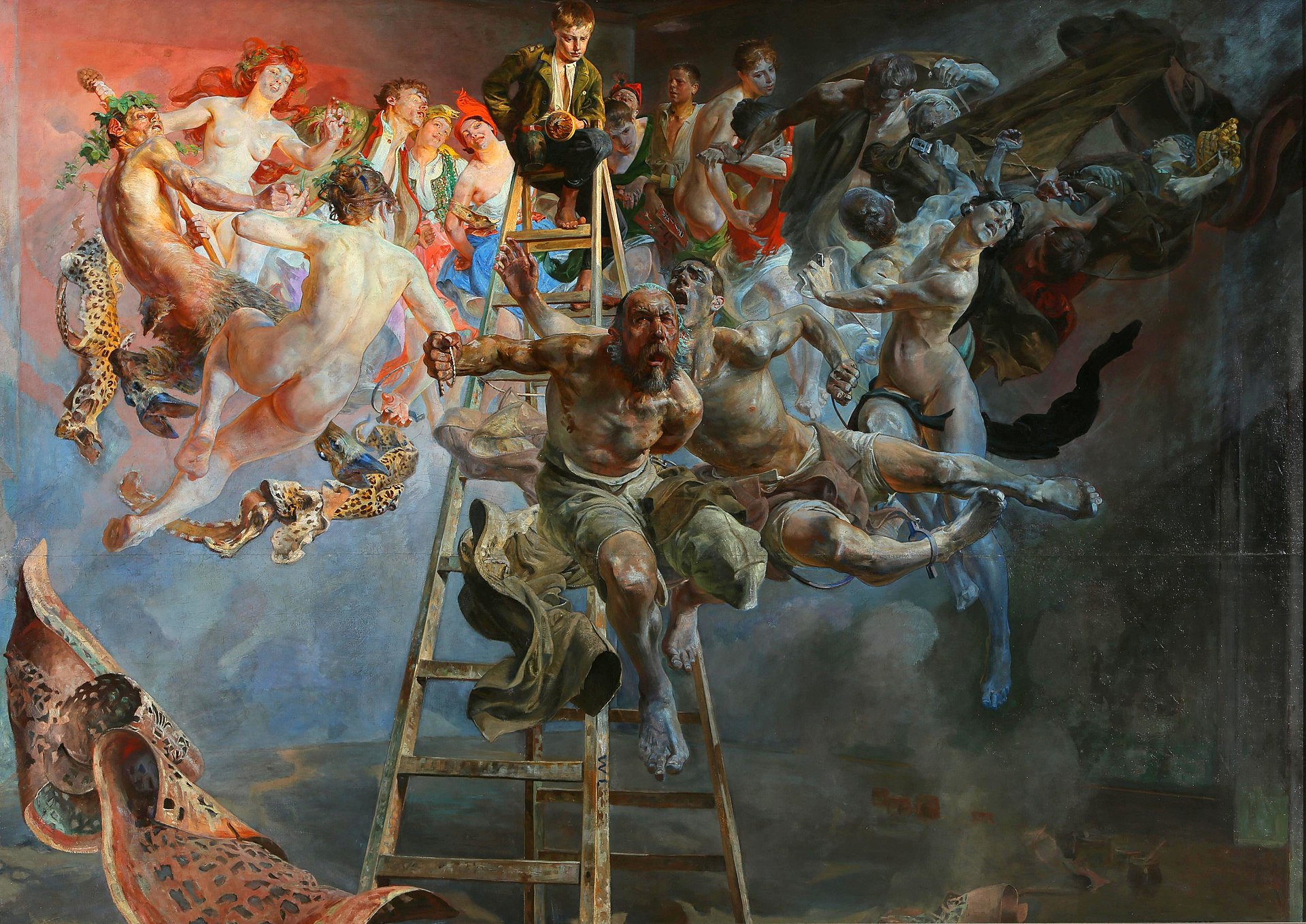 Thumbnail of Vicious Circle (painting) - Wikipedia
