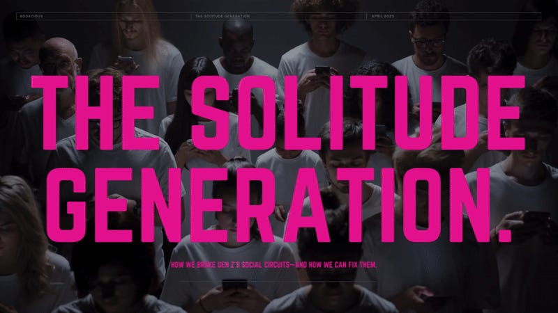 Thumbnail of The Solitude Generation