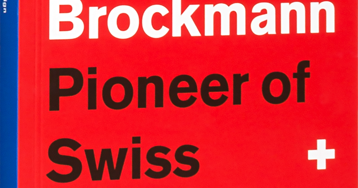 Cover of Josef Müller-Brockmann Pioneer of Swiss Graphic Design