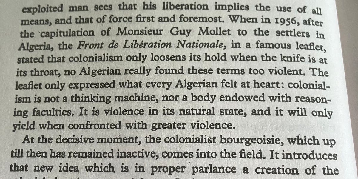 Thumbnail of “Non-violence is non-functional in a society that’s based on organized violence”