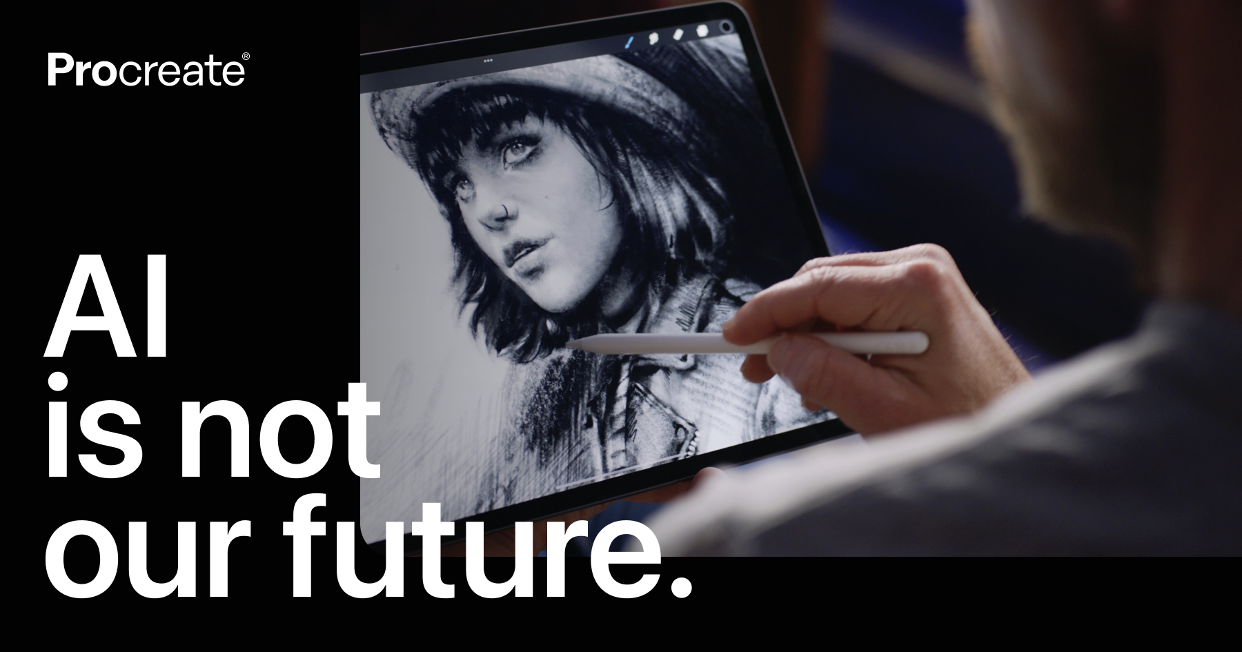 Thumbnail of Creativity is made, not generated — Procreate®