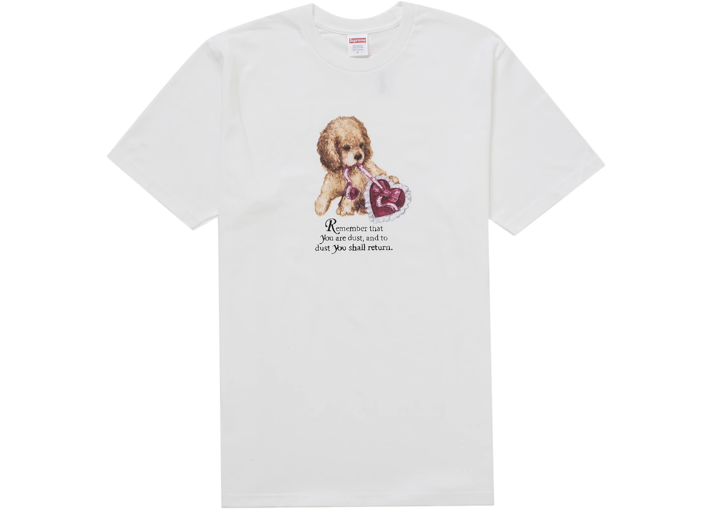 Thumbnail of Supreme Dust Tee White Men's - FW25 - US