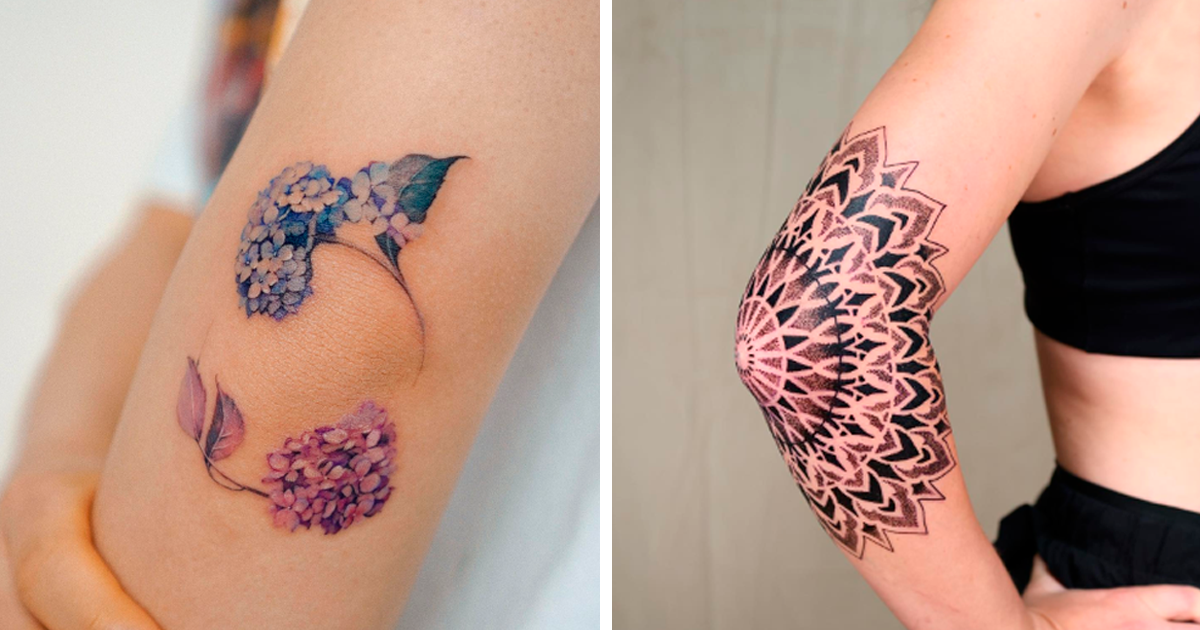 Thumbnail of 115 Dazzling Elbow Tattoo Ideas