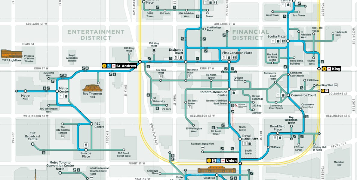 Thumbnail of Toronto's underground labyrinth