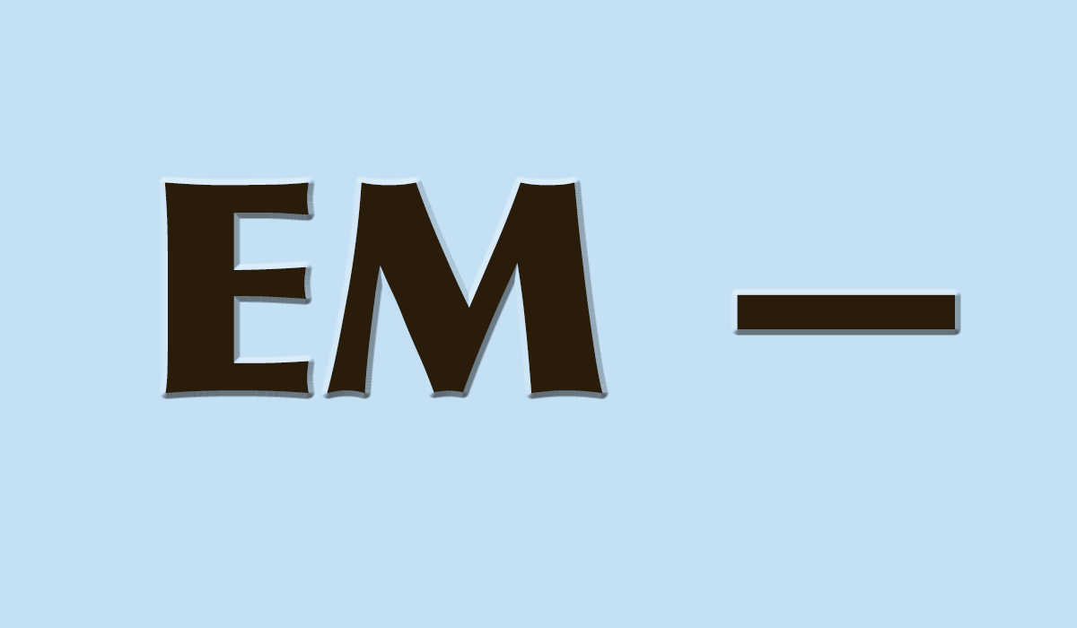 Thumbnail of The Em Dash Responds to the AI Allegations