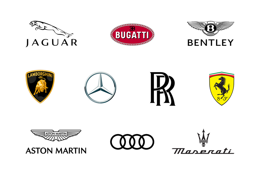 Thumbnail of luxury car logos - Google Search