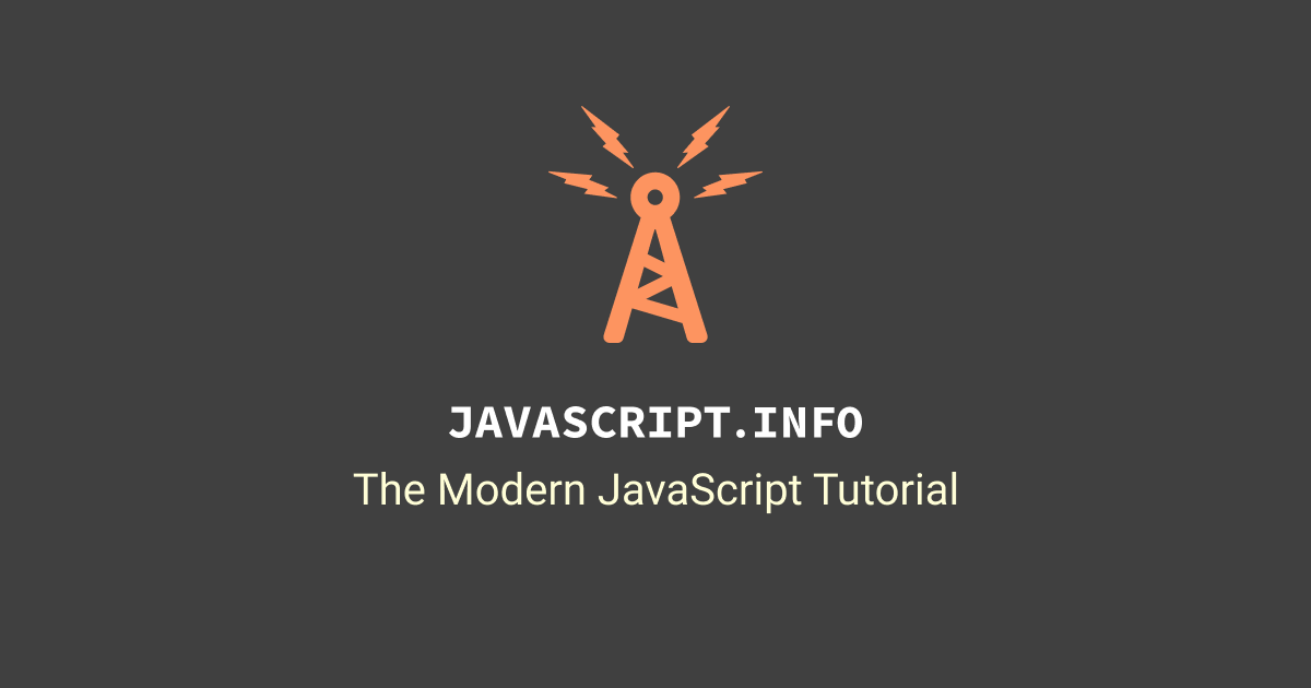 Thumbnail of The Modern JavaScript Tutorial