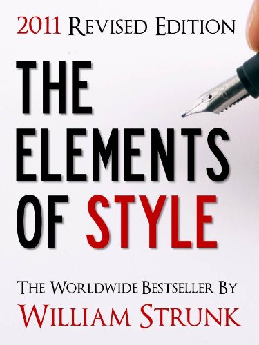 Cover of THE ELEMENTS OF STYLE (UPDATED 2011 EDITION)