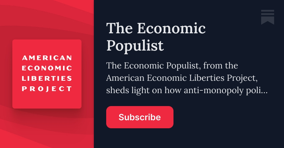 Thumbnail of The Economic Populist | Economic Liberties | Substack