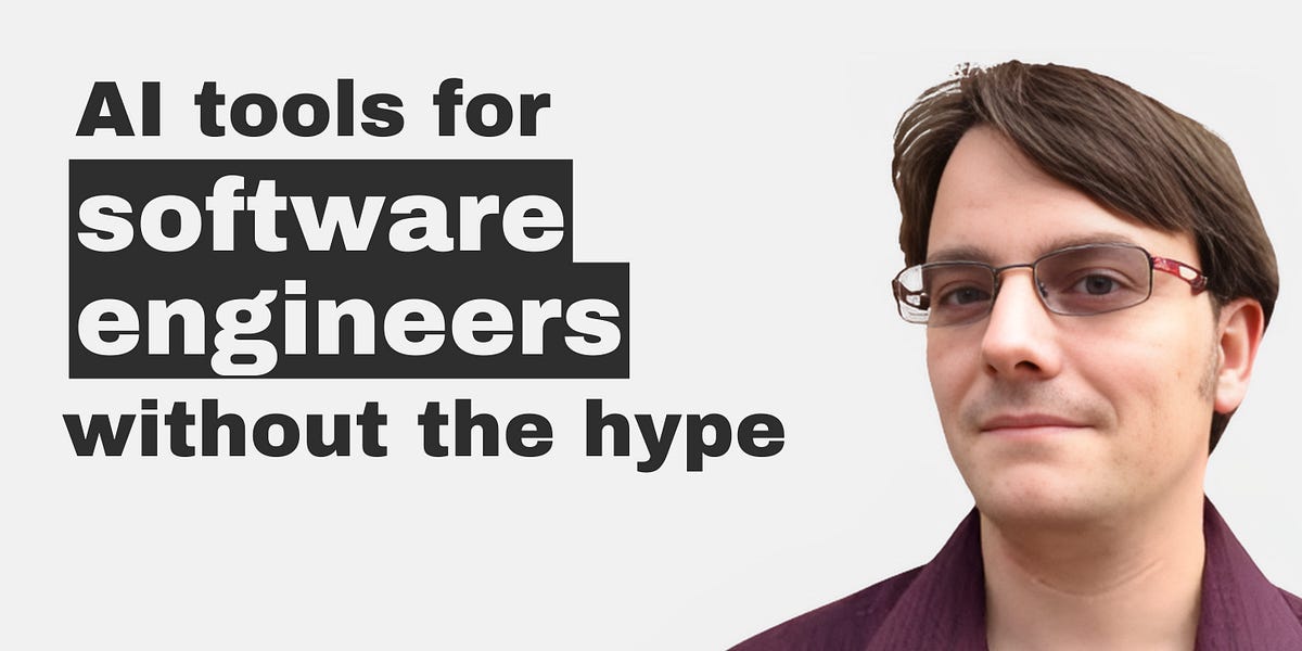 Thumbnail of AI tools for software engineers, but without the hype – with Simon Willison (DataSette, Lanyrd, Eventbrite)