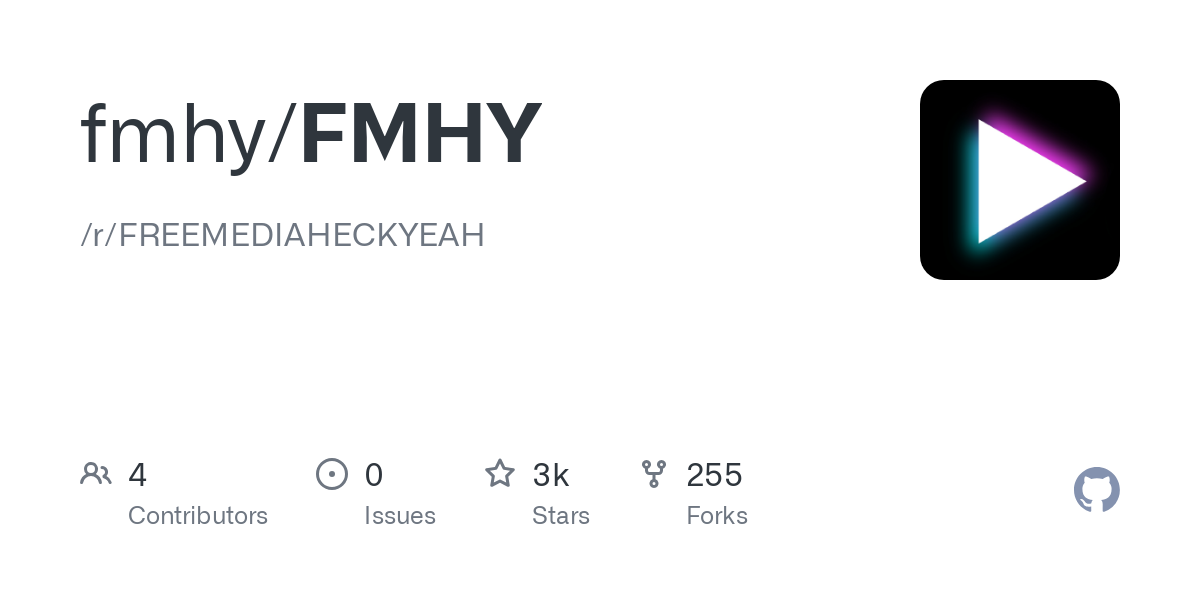 Thumbnail of GitHub - fmhy/FMHY: /r/FREEMEDIAHECKYEAH