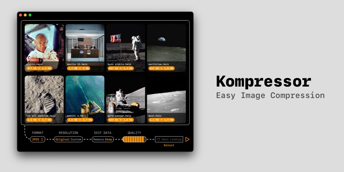 Thumbnail of Kompressor - macOS Image Converter