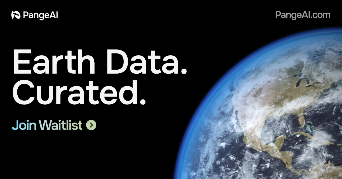 Thumbnail of PangeAI │ Earth Data. Curated.