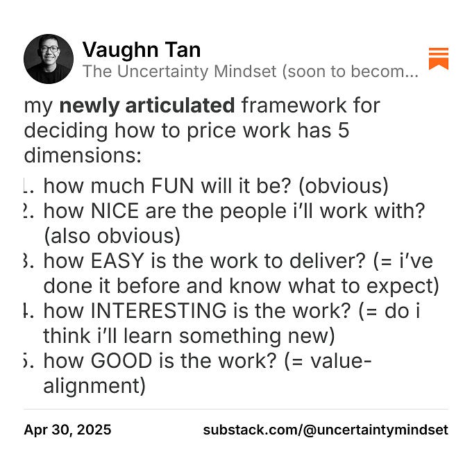 Thumbnail of Vaughn Tan on Substack