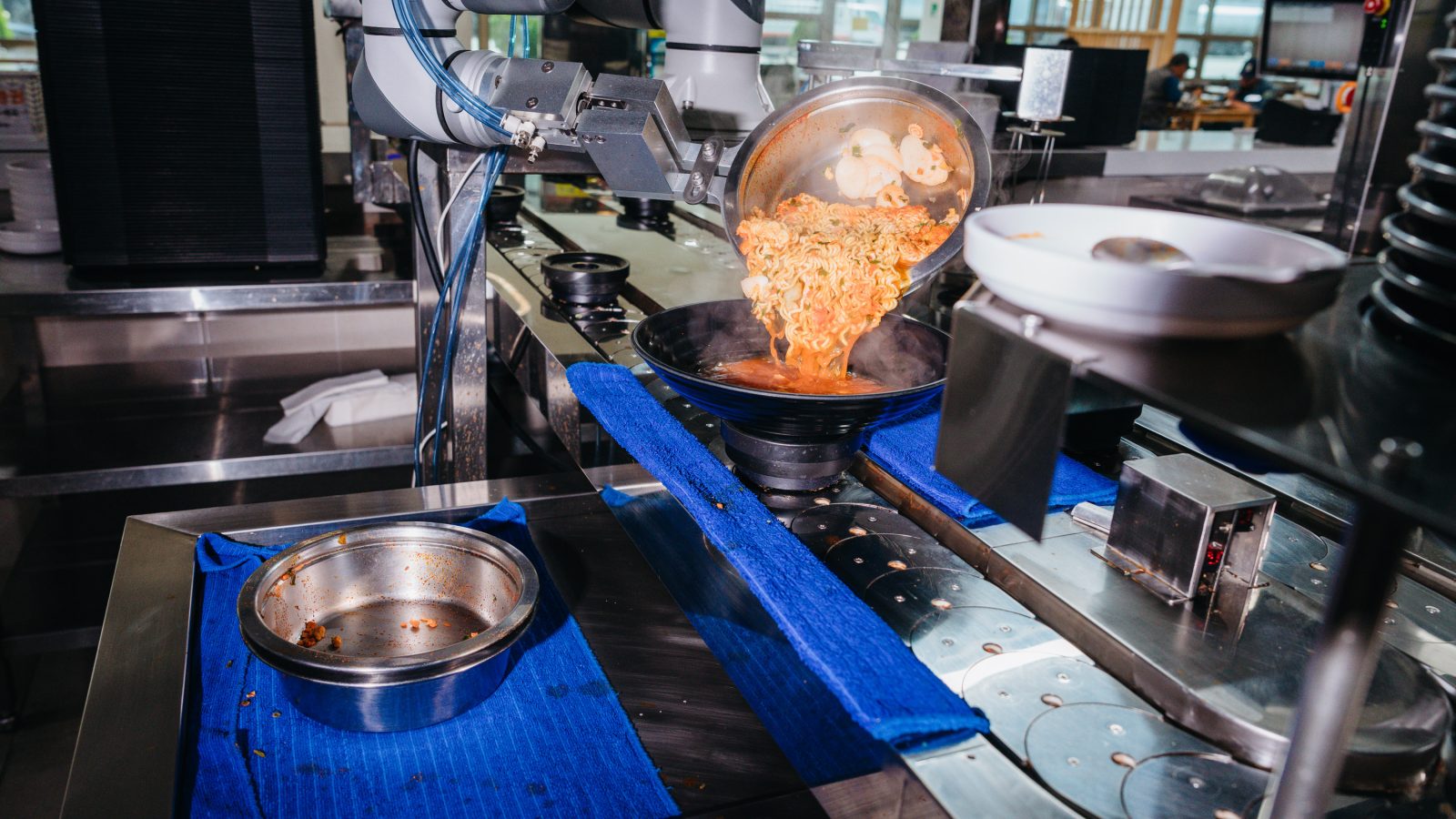 Thumbnail of Robot chefs take over at South Korea’s highway restaurants, to mixed reviews