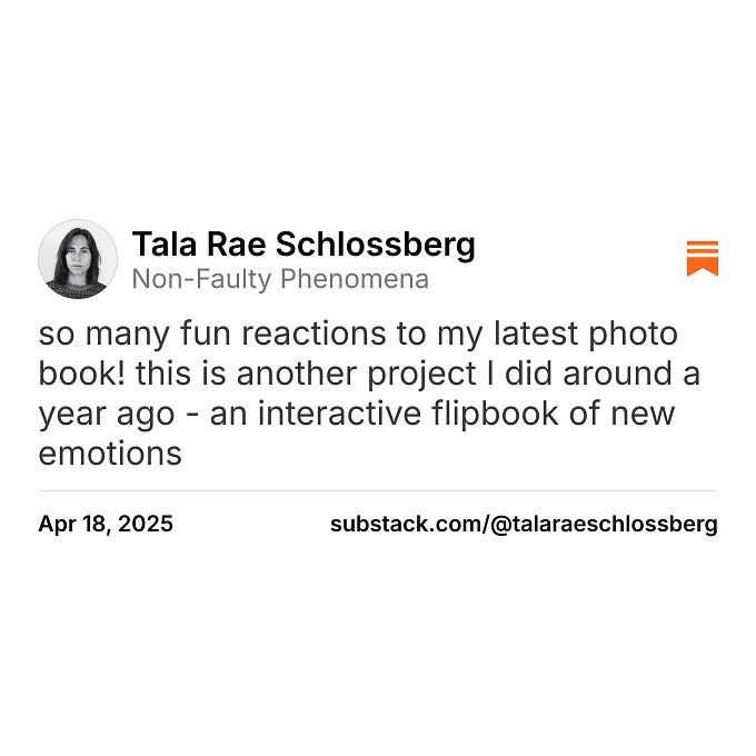 Thumbnail of Tala Rae Schlossberg on Substack