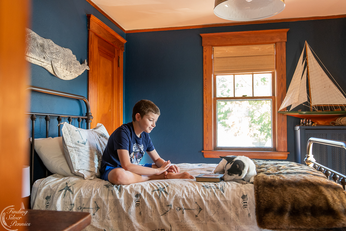 Thumbnail of Sea Inspired Bedroom Makeover - Finding Silver Pennies
