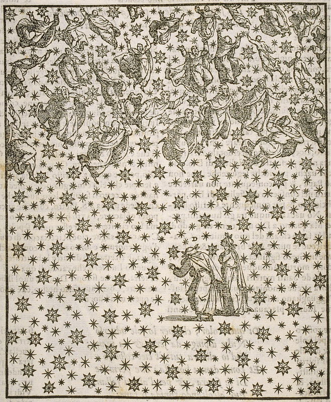 Thumbnail of ‘*Paradiso*, Canto XXVII: The Sphere of Fixed Stars.’ from Divine Comedy (ca. 1564)