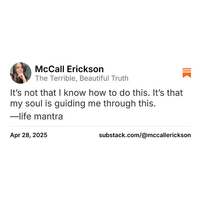 Thumbnail of McCall Erickson on Substack