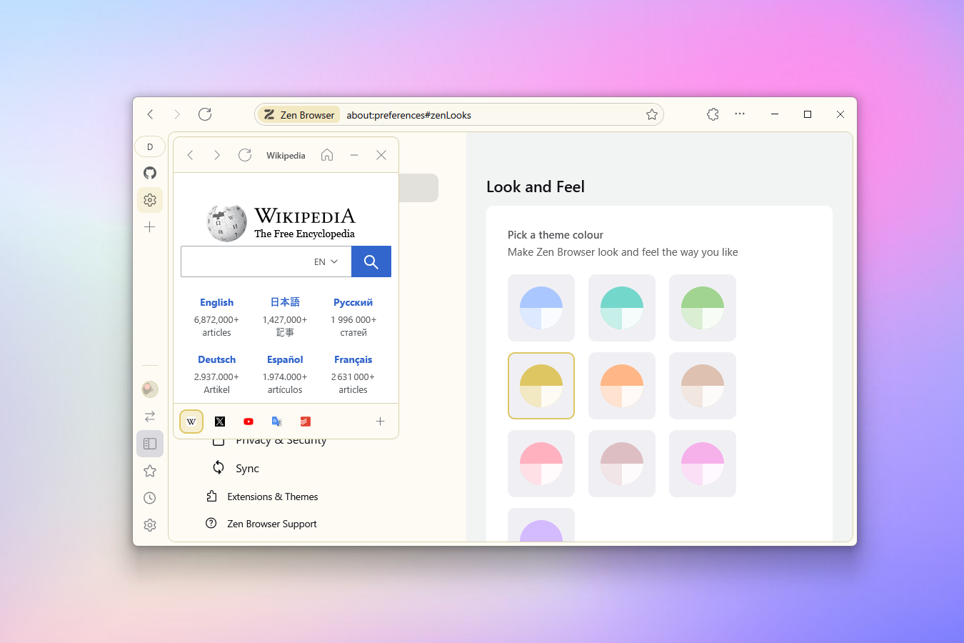 Thumbnail of Zen Browser