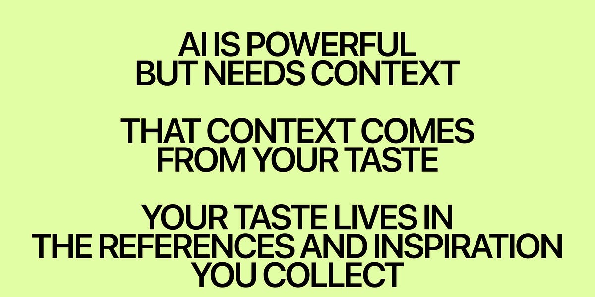 Thumbnail of What Matters in the Age of AI Is Taste