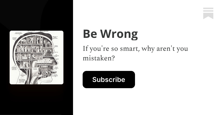 Thumbnail of About - Be Wrong