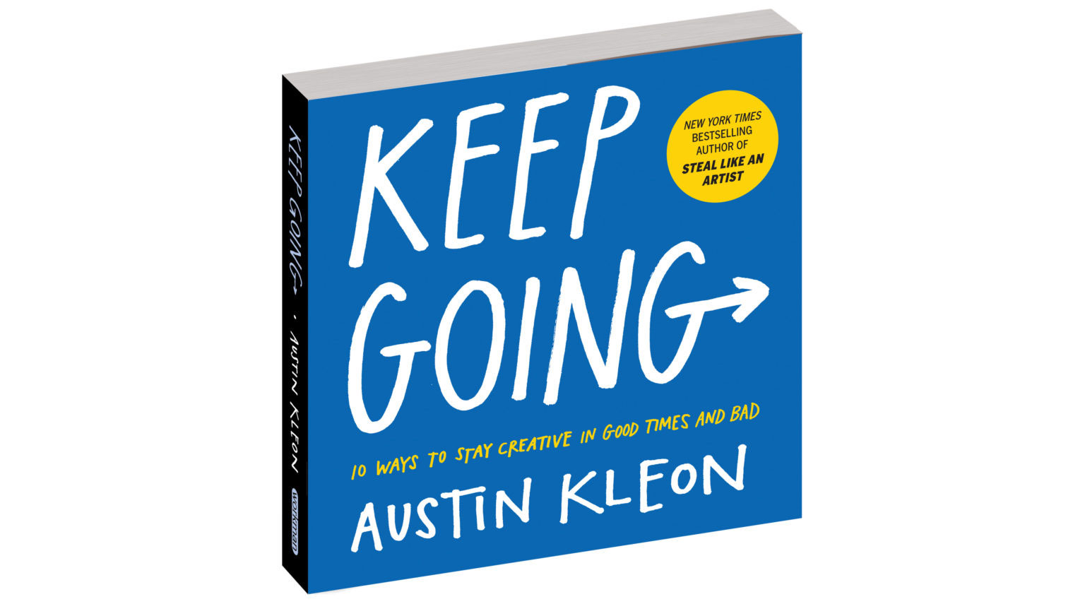 Thumbnail of Keep Going: a book by Austin Kleon