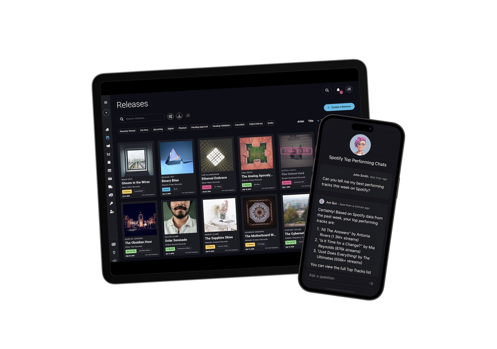 Thumbnail of Absolute Label Services launches ‘Anthology’ business management portal for independent sector - featuring support from an AI-powered ‘music executive’ - Music Business Worldwide