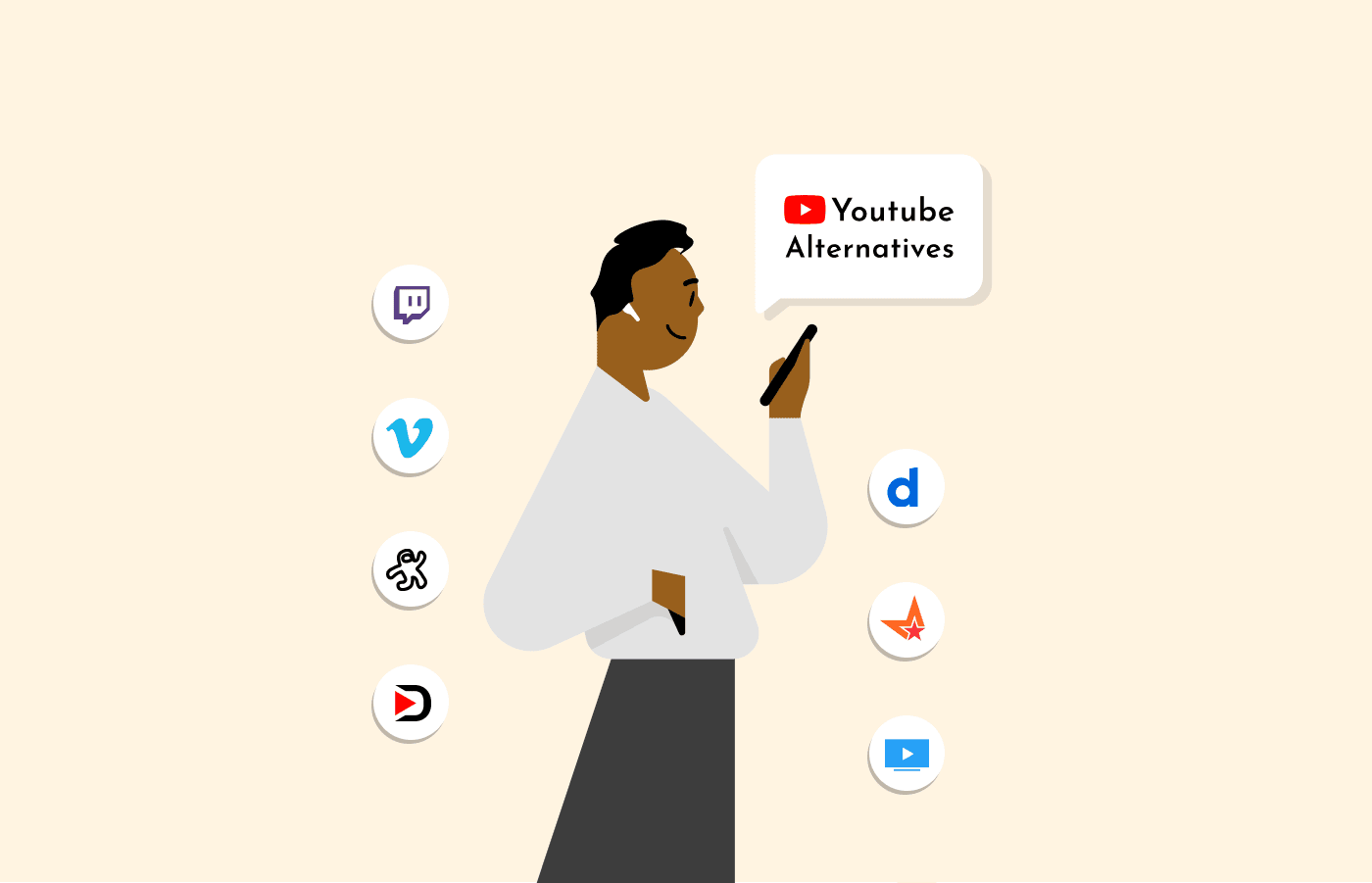 Thumbnail of 14 Top YouTube Alternatives - 2025 Updated List