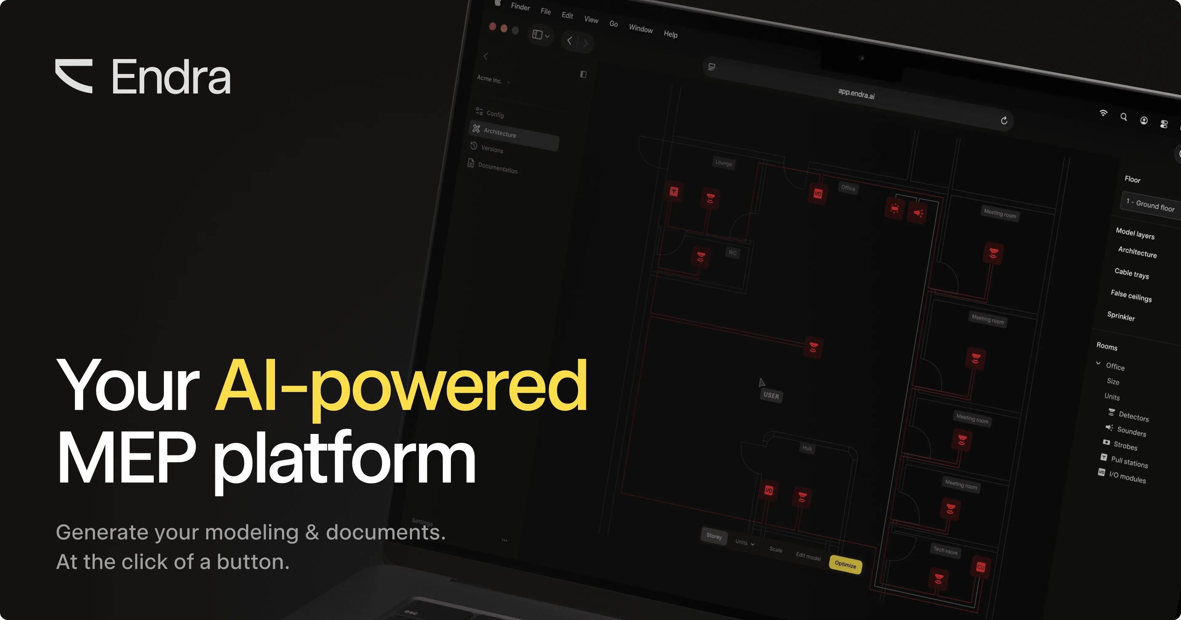 Thumbnail of Endra AI: AI powered MEP Design