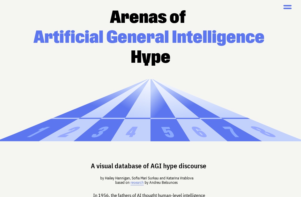 Thumbnail of AGI Hype arenas