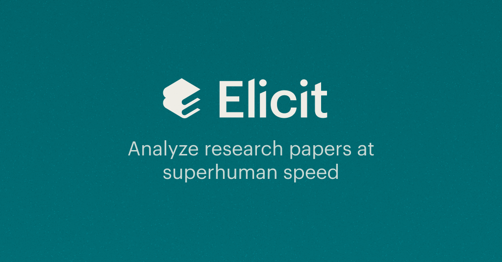Thumbnail of Elicit: The AI Research Assistant