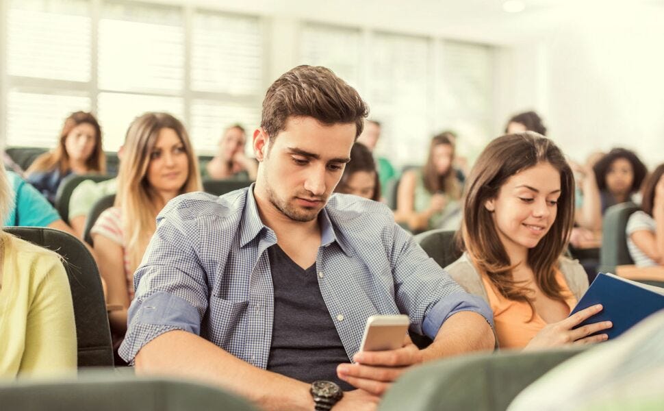 Thumbnail of The average college student today