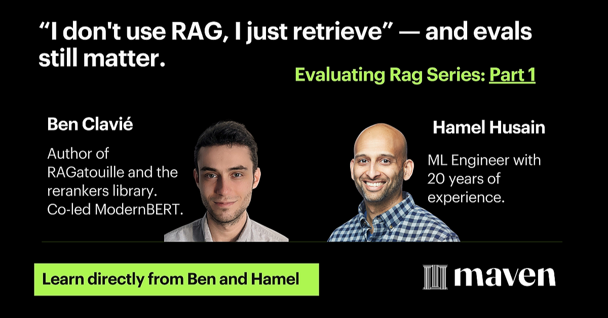Thumbnail of "I don't use RAG, I just retrieve documents"