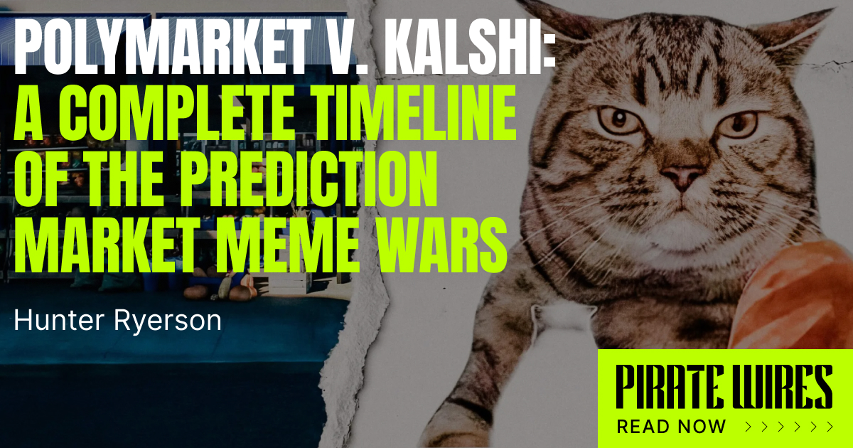 Thumbnail of Polymarket v. Kalshi: A Complete Timeline of The Prediction Market Meme Wars